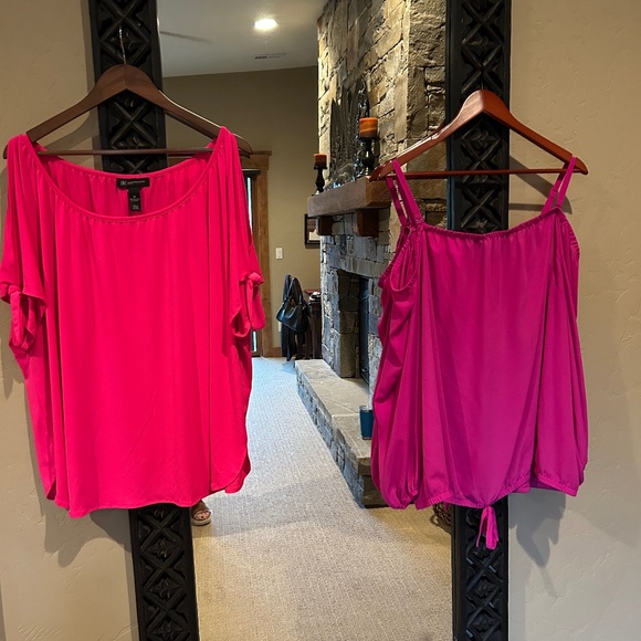 INC International Concepts blouses LIKE NEW - Picture 1 of 8